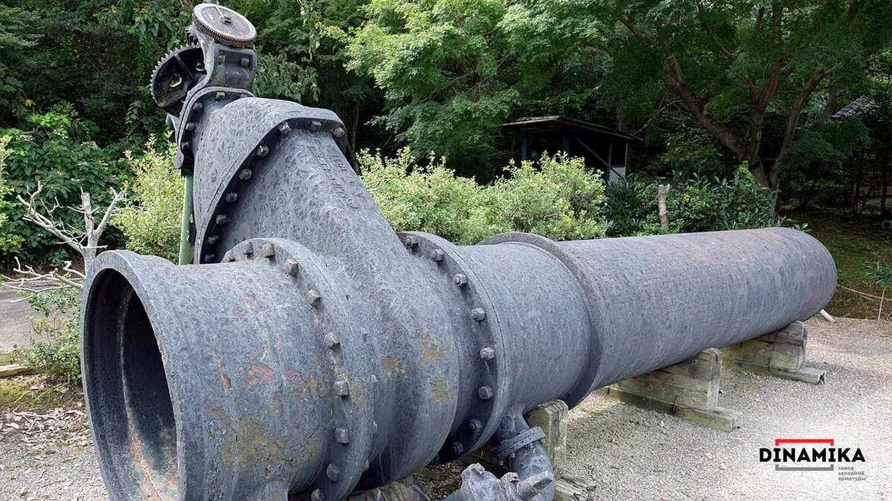 Glenfield_and_Kennedy задвижка с выдвижным штоком &ndash; музейный экспонат